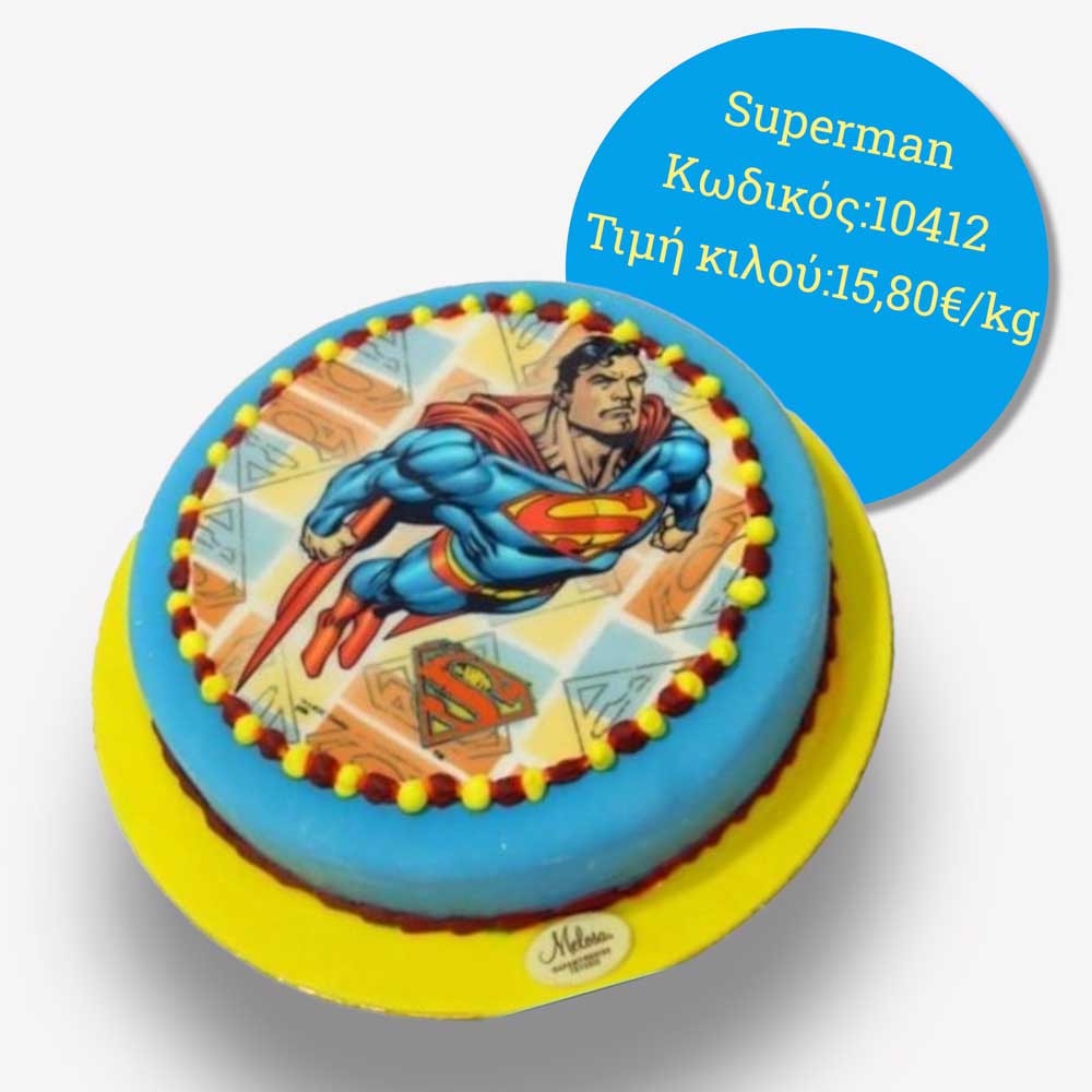 melosa cakes 10412 ΤΟΥΡΤΑ SPIDERMAN